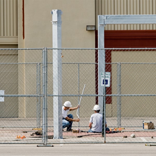 how much time can i rent the temporary fence for my building site or event in East Patchogue NY